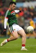 17 June 2018; Ross Egan of Mayo during the EirGrid Connacht GAA Football U20 Championship Final match between Mayo and Roscommon at Dr Hyde Park in Roscommon. Photo by Piaras Ó Mídheach/Sportsfile