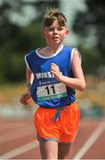 23 June 2018; Aaron McLaughlin of Munster, in action during the Boys 3000m Walk event, during the Irish Life Health Tailteann Games T&F Championships at Morton Stadium, in Santry, Dublin. Photo by Tomás Greally/Sportsfile