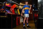 28 June 2018; Paudie Feehan of Tipperary was in Token Arcade, in Smithfield, Dublin today ahead of the Bord Gáis Energy GAA Hurling U-21 Munster and Leinster Finals. Wexford play Galway in O’ Moore Park and Cork play Tipperary in Páirc Uí Chaoimh. Both games are scheduled to take place on Wednesday, July 4 with a 7.30pm throw-in. Fans can visit www.instagram.com/bgegaa for news, behind-the-scenes content and competitions over the course of the summer. See #HurlingToTheCore for more. Photo by Sam Barnes/Sportsfile