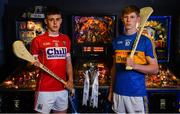 28 June 2018;  Darragh Fitzgibbon of Cork and Paudie Feehan of Tipperary were in Token Arcade, in Smithfield, Dublin today ahead of the Bord Gáis Energy GAA Hurling U-21 Munster and Leinster Finals. Wexford play Galway in O’ Moore Park and Cork play Tipperary in Páirc Uí Chaoimh. Both games are scheduled to take place on Wednesday, July 4 with a 7.30pm throw-in. Fans can visit www.instagram.com/bgegaa for news, behind-the-scenes content and competitions over the course of the summer. See #HurlingToTheCore for more. Photo by Sam Barnes/Sportsfile