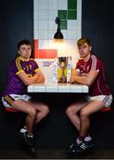 28 June 2018; Rory O’Connor of Wexford and Jack Canning of Galway were in Token Arcade, in Smithfield, Dublin today ahead of the Bord Gáis Energy GAA Hurling U-21 Munster and Leinster Finals. Wexford play Galway in O’ Moore Park and Cork play Tipperary in Páirc Uí Chaoimh. Both games are scheduled to take place on Wednesday, July 4 with a 7.30pm throw-in. Fans can visit www.instagram.com/bgegaa for news, behind-the-scenes content and competitions over the course of the summer. See #HurlingToTheCore for more. Photo by Sam Barnes/Sportsfile