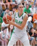 27 June 2018; Casey Grace of Ireland during the FIBA 2018 Women's European Championships for Small Nations Group B match between Ireland and Luxembourg at the Mardyke Arena in Cork, Ireland. Photo by Brendan Moran/Sportsfile
