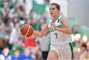 27 June 2018; Claire Rockall of Ireland during the FIBA 2018 Women's European Championships for Small Nations Group B match between Ireland and Luxembourg at the Mardyke Arena in Cork, Ireland. Photo by Brendan Moran/Sportsfile
