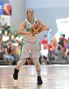 27 June 2018; Fiona O'Dwyer of Ireland during the FIBA 2018 Women's European Championships for Small Nations Group B match between Ireland and Luxembourg at the Mardyke Arena in Cork, Ireland. Photo by Brendan Moran/Sportsfile