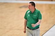 28 June 2018; Ireland head coach Mark Scannell during the FIBA 2018 Women's European Championships for Small Nations Group B match between Ireland and Cyprus at Mardyke Arena, Cork, Ireland. Photo by Brendan Moran/Sportsfile