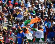 29 June 2018; Supporters during the T20 International match between Ireland and India at Malahide Cricket Club Ground in Dublin. Photo by Seb Daly/Sportsfile