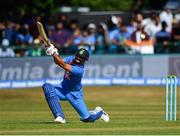29 June 2018; Suresh Raina of India in action during the T20 International match between Ireland and India at Malahide Cricket Club Ground in Dublin. Photo by Seb Daly/Sportsfile