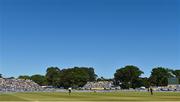 29 June 2018; A general view of the ground during the T20 International match between Ireland and India at Malahide Cricket Club Ground in Dublin. Photo by Seb Daly/Sportsfile