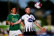 29 June 2018; Sean Hoare of Dundalk and Graham Cummins of Cork City during the SSE Airtricity League Premier Division match between Dundalk and Cork City at Oriel Park in Dundalk, Louth. Photo by Stephen McCarthy/Sportsfile