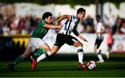 29 June 2018; Robbie Benson of Dundalk in action against Barry McNamee of Cork City during the SSE Airtricity League Premier Division match between Dundalk and Cork City at Oriel Park in Dundalk, Louth. Photo by Stephen McCarthy/Sportsfile