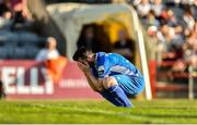 29 June 2018; Ryan Brennan of St Patrick's Athletic reacts after a missed opportunity during the SSE Airtricity League Premier Division match between Bohemians and St Patrick's Athletic at Dalymount Park in Dublin. Photo by David Fitzgerald/Sportsfile