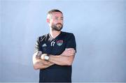 29 June 2018; Damien Delaney of Cork City prior to the SSE Airtricity League Premier Division match between Dundalk and Cork City at Oriel Park in Dundalk, Louth. Photo by Stephen McCarthy/Sportsfile
