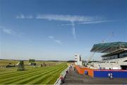 30 June 2018; A general view of the track prior to day 2 of the Dubai Duty Free Irish Derby Festival at the Curragh Racecourse in Kildare. Photo by Matt Browne/Sportsfile
