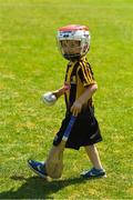 30 June 2018; Kilkenny supporter Danny Hynes, age 4, from Bally Callin, before he Electric Ireland Leinster GAA Hurling Minor Championship Final match between Dublin and Kilkenny at O'Moore Park in Portlaoise, Laois. Photo by Ray McManus/Sportsfile