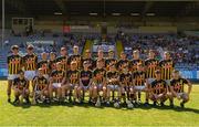 30 June 2018; The Kilkenny squad before the Electric Ireland Leinster GAA Hurling Minor Championship Final match between Dublin and Kilkenny at O'Moore Park in Portlaoise, Laois. Photo by Ray McManus/Sportsfile