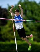 30 June 2018; Matthew Callinan Keenan of St. L. O'Toole A.C. Co. Carlow, competing in the Junior Men Pole Vault event during the Irish Life Health National Junior & U23 T&F Championships at Tullamore Harriers Stadium in Tullamore, Offaly. Photo by Sam Barnes/Sportsfile