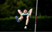 30 June 2018; Conor Birmingham of Raheny Shamrock A.C., Co. Dublin, reacts to a clearance whilst competing in the U23 Men Pole Vault event during the Irish Life Health National Junior & U23 T&F Championships at Tullamore Harriers Stadium in Tullamore, Offaly. Photo by Sam Barnes/Sportsfile