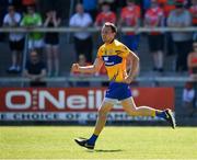 30 June 2018; David Tubridy of Clare celebrates after scoring his side's first goal of the game during the GAA Football All-Ireland Senior Championship Round 3 match between Armagh and Clare at the Athletic Grounds in Armagh. Photo by Seb Daly/Sportsfile