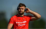 30 June 2018; Aidan O'Shea of Mayo prior to the GAA Football All-Ireland Senior Championship Round 3 match between Kildare and Mayo at St Conleth's Park in Newbridge, Kildare. Photo by Stephen McCarthy/Sportsfile