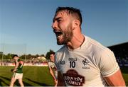 30 June 2018; Fergal Conway of Kildare celebrates after the GAA Football All-Ireland Senior Championship Round 3 match between Kildare and Mayo at St Conleth's Park in Newbridge, Kildare. Photo by Piaras Ó Mídheach/Sportsfile