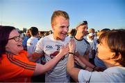 30 June 2018; Peter Kelly of Kildare is congratulated by supporters following the GAA Football All-Ireland Senior Championship Round 3 match between Kildare and Mayo at St Conleth's Park in Newbridge, Kildare. Photo by Stephen McCarthy/Sportsfile