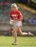 30 June 2018; Ciara McCarthy of Cork in action during the GAA All-Ireland Minor A Ladies Football Semi-final match between Cork and Dublin at MacDonagh Park in Nenagh, Tipperary. Photo by Harry Murphy/Sportsfile