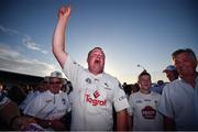 30 June 2018; Kildare supporter MJ Smith, from Carberry following the GAA Football All-Ireland Senior Championship Round 3 match between Kildare and Mayo at St Conleth's Park in Newbridge, Kildare. Photo by Stephen McCarthy/Sportsfile