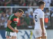 30 June 2018; Andy Moran of Mayo reacts during the GAA Football All-Ireland Senior Championship Round 3 match between Kildare and Mayo at St Conleth's Park in Newbridge, Kildare. Photo by Piaras Ó Mídheach/Sportsfile