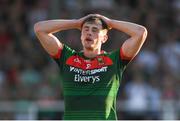 30 June 2018; Diarmuid O’Connor of Mayo reacts after a missed goal chance during the GAA Football All-Ireland Senior Championship Round 3 match between Kildare and Mayo at St Conleth's Park in Newbridge, Kildare. Photo by Piaras Ó Mídheach/Sportsfile