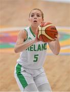28 June 2018; Sarah Woods of Ireland during the FIBA 2018 Women's European Championships for Small Nations Group B match between Ireland and Cyprus at Mardyke Arena, Cork, Ireland. Photo by Brendan Moran/Sportsfile