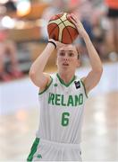 28 June 2018; Casey Grace of Ireland during the FIBA 2018 Women's European Championships for Small Nations Group B match between Ireland and Cyprus at Mardyke Arena, Cork, Ireland. Photo by Brendan Moran/Sportsfile