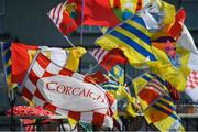 1 July 2018; A general view of flags on sale outside Semple Stadium prior to the Munster GAA Hurling Senior Championship Final match between Cork and Clare at Semple Stadium in Thurles, Tipperary. Photo by David Fitzgerald/Sportsfile