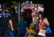 1 July 2018; Cork supporters arrive prior to the Munster GAA Hurling Senior Championship Final match between Cork and Clare at Semple Stadium in Thurles, Tipperary. Photo by David Fitzgerald/Sportsfile