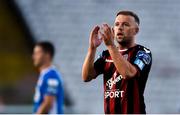 29 June 2018; Keith Ward of Bohemians following the SSE Airtricity League Premier Division match between Bohemians and St Patrick's Athletic at Dalymount Park in Dublin. Photo by David Fitzgerald/Sportsfile