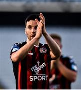 29 June 2018; Kevin Devaney of Bohemians following the SSE Airtricity League Premier Division match between Bohemians and St Patrick's Athletic at Dalymount Park in Dublin. Photo by David Fitzgerald/Sportsfile