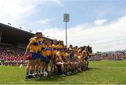 1 July 2018; Clare team picture ahead of the Munster GAA Hurling Senior Championship Final match between Cork and Clare at Semple Stadium in Thurles, Tipperary. Photo by Eóin Noonan/Sportsfile