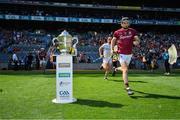 1 July 2018; Pádraig Mannion of Galway prior to the Leinster GAA Hurling Senior Championship Final match between Kilkenny and Galway at Croke Park in Dublin. Photo by Stephen McCarthy/Sportsfile