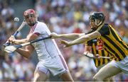 1 July 2018; James Skehill of Galway in action against Walter Walsh of Kilkenny during the Leinster GAA Hurling Senior Championship Final match between Kilkenny and Galway at Croke Park in Dublin. Photo by Ramsey Cardy/Sportsfile