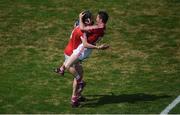 1 July 2018; Darragh Fitzgibbon, left and Daniel Kearney of Cork celebrate following the Munster GAA Hurling Senior Championship Final match between Cork and Clare at Semple Stadium in Thurles, Tipperary. Photo by David Fitzgerald/Sportsfile