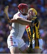 1 July 2018; James Skehill of Galway is tackled by Billy Ryan of Kilkenny during the Leinster GAA Hurling Senior Championship Final match between Kilkenny and Galway at Croke Park in Dublin. Photo by Ramsey Cardy/Sportsfile
