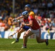1 July 2018; Sean O'Donoghue of Cork in action against Shane O'Donnell of Clare  during the Munster GAA Hurling Senior Championship Final match between Cork and Clare at Semple Stadium in Thurles, Tipperary. Photo by Ray McManus/Sportsfile