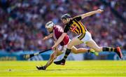 1 July 2018; Walter Walsh of Kilkenny in action against Daithí Burke of Galway during the Leinster GAA Hurling Senior Championship Final match between Kilkenny and Galway at Croke Park in Dublin. Photo by Stephen McCarthy/Sportsfile
