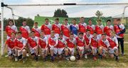 1 July 2018; New York team prior to the John West Féile Peil na nÓg National Competitions 2018 match between ODonovan Rossa GAC and New York at Stamullen GAA in Meath. This is the third year that the Féile na nGael and Féile Peile na nÓg have been sponsored by John West, one of the world’s leading suppliers of fish. The competition gives up-and-coming GAA superstars the chance to participate and play in their respective Féile tournament, at a level which suits their age, skills and strengths. Photo by Harry Murphy/Sportsfile