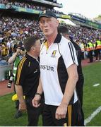 1 July 2018; Kilkenny manager Brian Cody reacts following his side's draw in the Leinster GAA Hurling Senior Championship Final match between Kilkenny and Galway at Croke Park in Dublin. Photo by Ramsey Cardy/Sportsfile