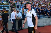 1 July 2018; Kilkenny manager Brian Cody reacts following his side's draw in the Leinster GAA Hurling Senior Championship Final match between Kilkenny and Galway at Croke Park in Dublin. Photo by Ramsey Cardy/Sportsfile