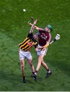 1 July 2018; Brian Concannon of Galway in action against Enda Morrissey of Kilkenny during the Leinster GAA Hurling Senior Championship Final match between Kilkenny and Galway at Croke Park in Dublin. Photo by Daire Brennan/Sportsfile