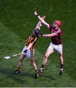 1 July 2018; Jonathan Glynn of Galway in action against Enda Morrissey of Kilkenny during the Leinster GAA Hurling Senior Championship Final match between Kilkenny and Galway at Croke Park in Dublin. Photo by Daire Brennan/Sportsfile