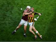 1 July 2018; James Maher of Kilkenny in action against Joe Canning of Galway during the Leinster GAA Hurling Senior Championship Final match between Kilkenny and Galway at Croke Park in Dublin. Photo by Daire Brennan/Sportsfile