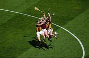 1 July 2018; Walter Walsh, left, and Billy Ryan of Kilkenny in action against Adrian Touhy of Galway during the Leinster GAA Hurling Senior Championship Final match between Kilkenny and Galway at Croke Park in Dublin. Photo by Daire Brennan/Sportsfile