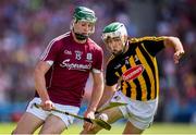 1 July 2018; Cathal Mannion of Galway in action against Paddy Deegan of Kilkenny during the Leinster GAA Hurling Senior Championship Final match between Kilkenny and Galway at Croke Park in Dublin. Photo by Stephen McCarthy/Sportsfile